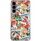 Disney Friends Retro Goofy Stamps Art Galaxy S24 Plus Clear Case